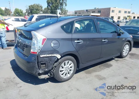 2014 Toyota Prius Plug-In из США, поврежденный, VIN JTDKN3DP8E3060116